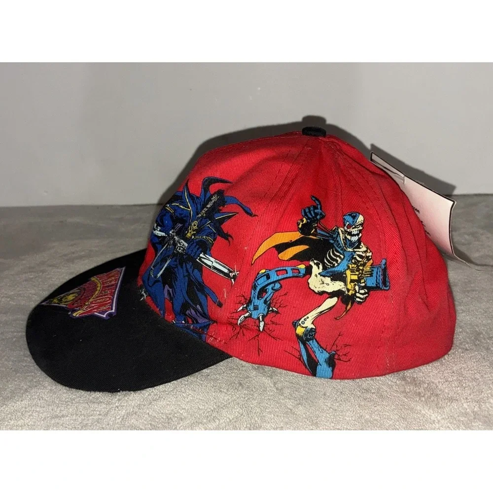 1994 Skeleton Warriors AOP Hat Logo 7 Kids Snapback Prince Lightstar NEW *flaw